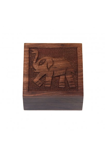 Wooden Gift Box-Elephant